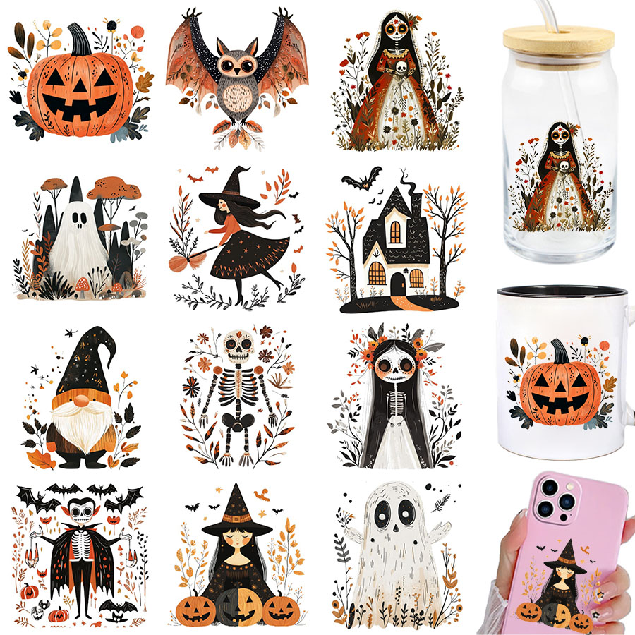 Art And Craft Autumn - 2 stuks Scandinavische herfstvolkskunst Halloween DIY