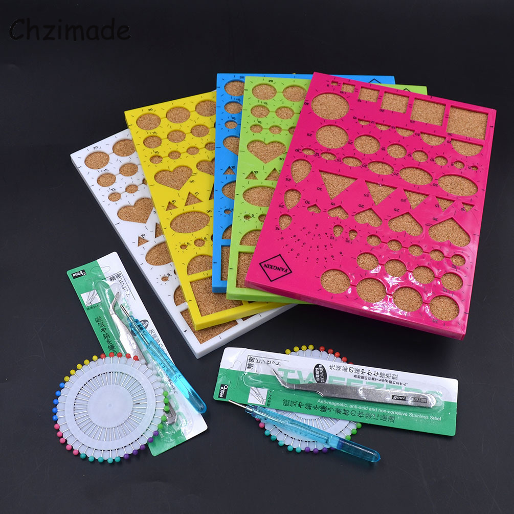 Art Quilling Craft - Chzimade Willekeurige Kleur Quilling Papier Gereedschap
