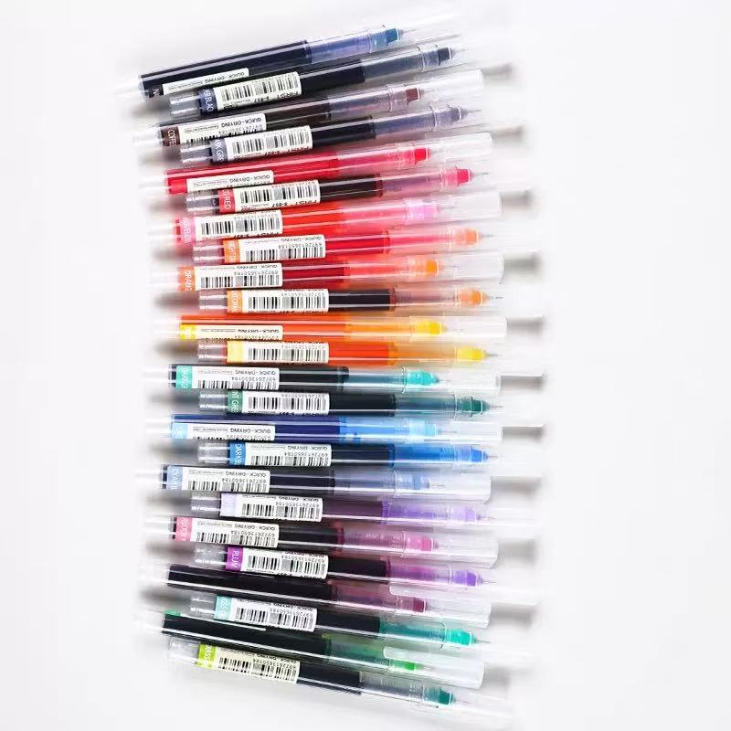 Art Craft Notebook - 12+1 Kleuren Vloeibare Gelpennen Set -