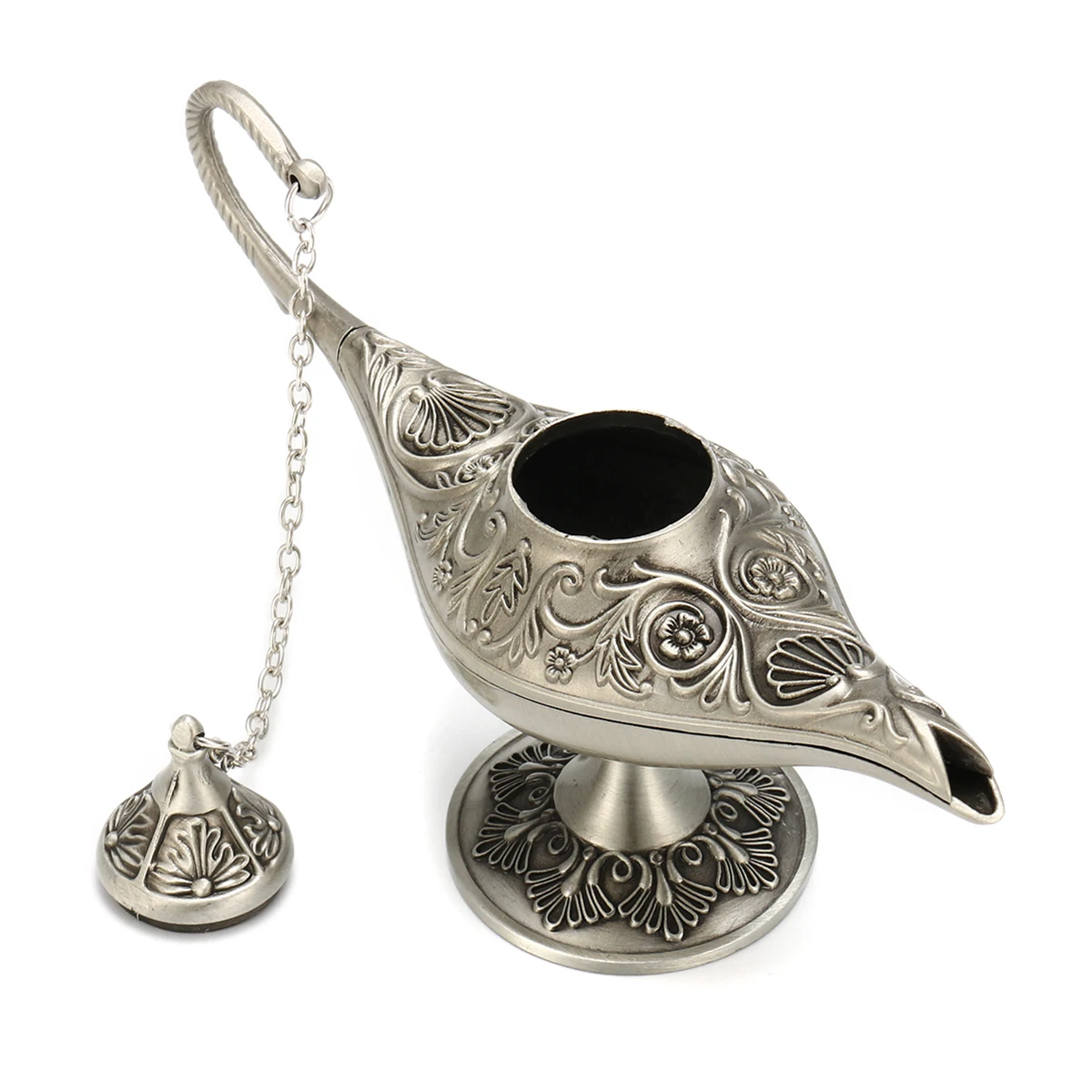 Light Art And Craft - Metalen holle gegraveerde legendarische lamp Aladdin