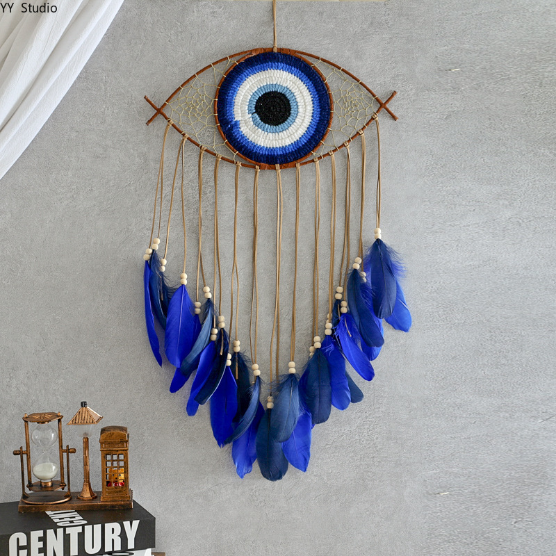 Art Craft And - Creatieve handgemaakte duivelsoog wandkleden woondecoratie accessoires