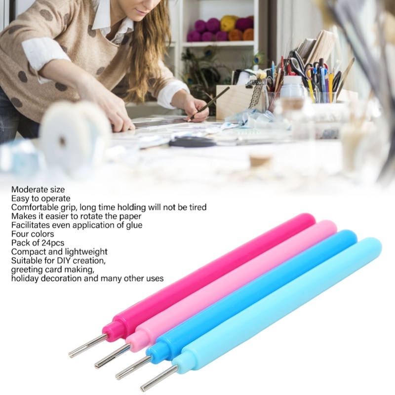 24 stuks papierquillinggereeds - Art Quilling Craft recensie en prijs