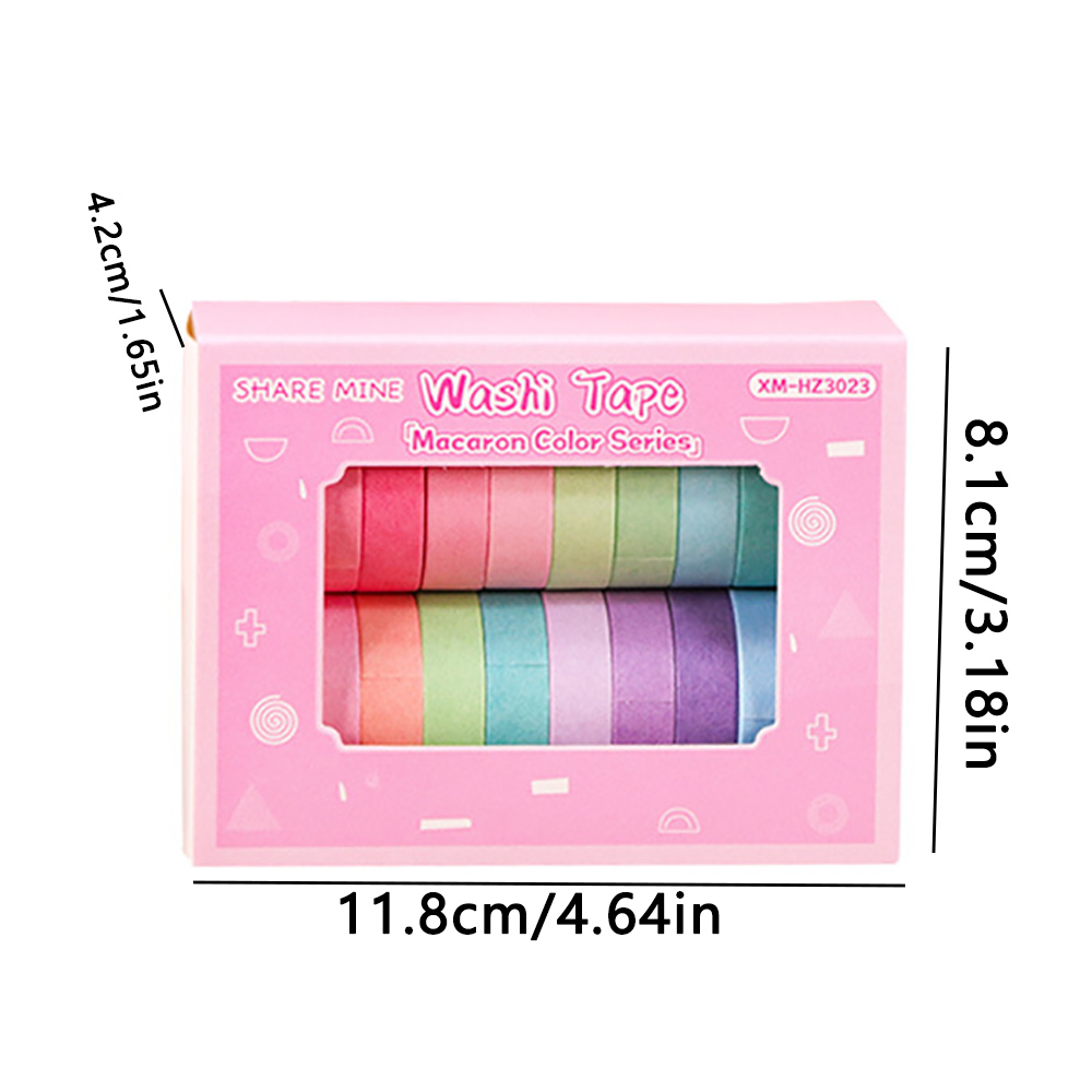 20 Roll Washi Tape Set Diamond - Craft Art Set recensie en prijs