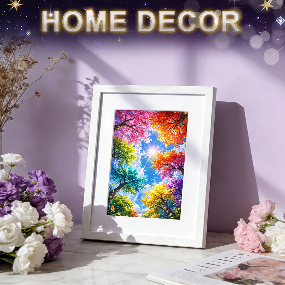 HUACAN Diamant schilderij boom - Art And Craft Autumn recensie en prijs
