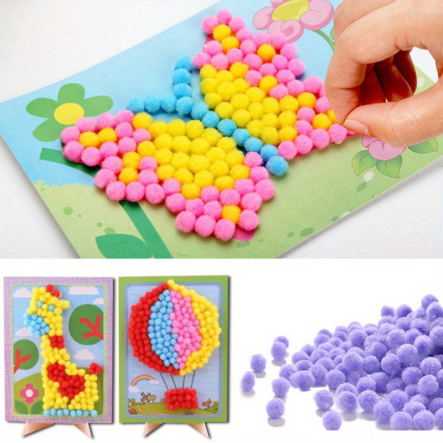 2 stks 16x21 cm Kleurrijke Pom - Art Craft Handmade recensie en prijs