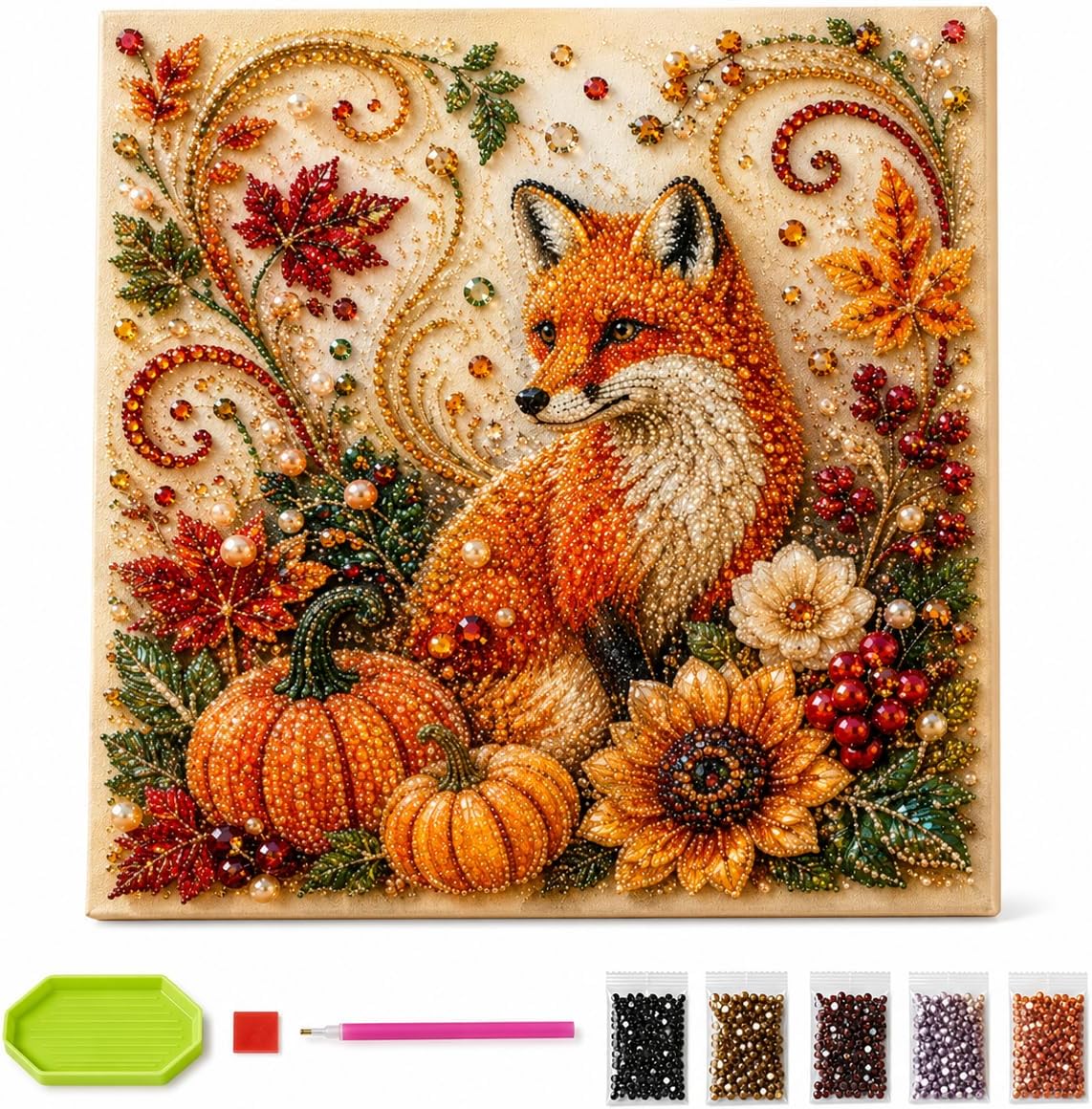 Herfst Diamant Parel Schilderk - Art And Craft Autumn recensie en prijs