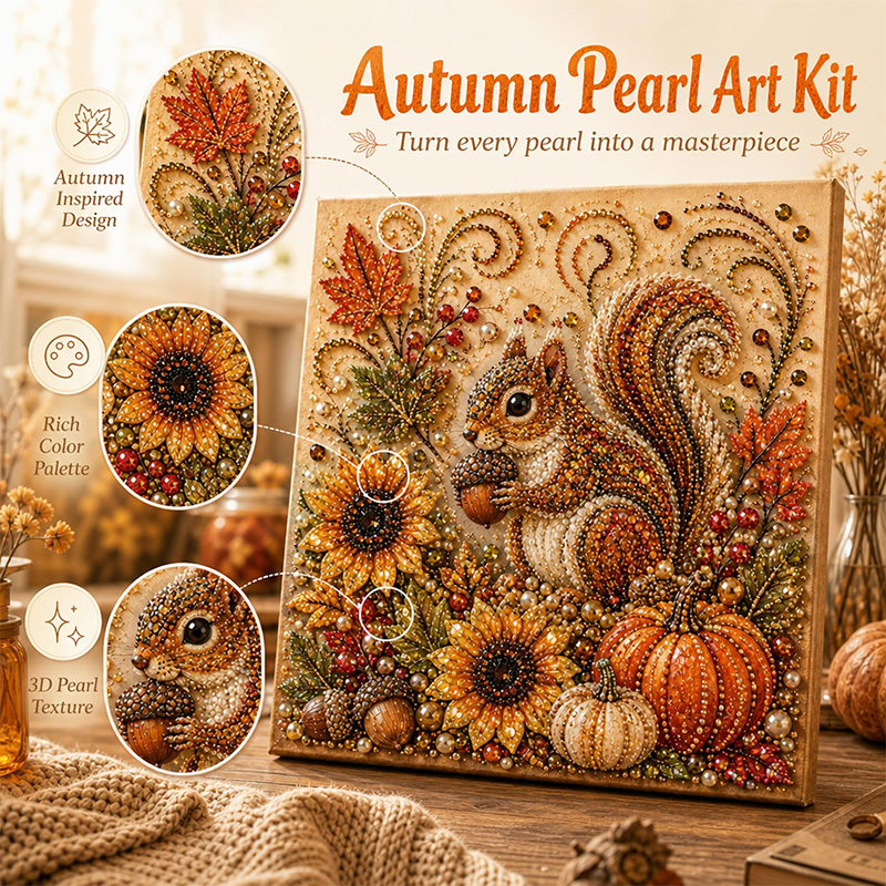 Herfst Schilderij Parel Kunst  - Art And Craft Autumn recensie en prijs