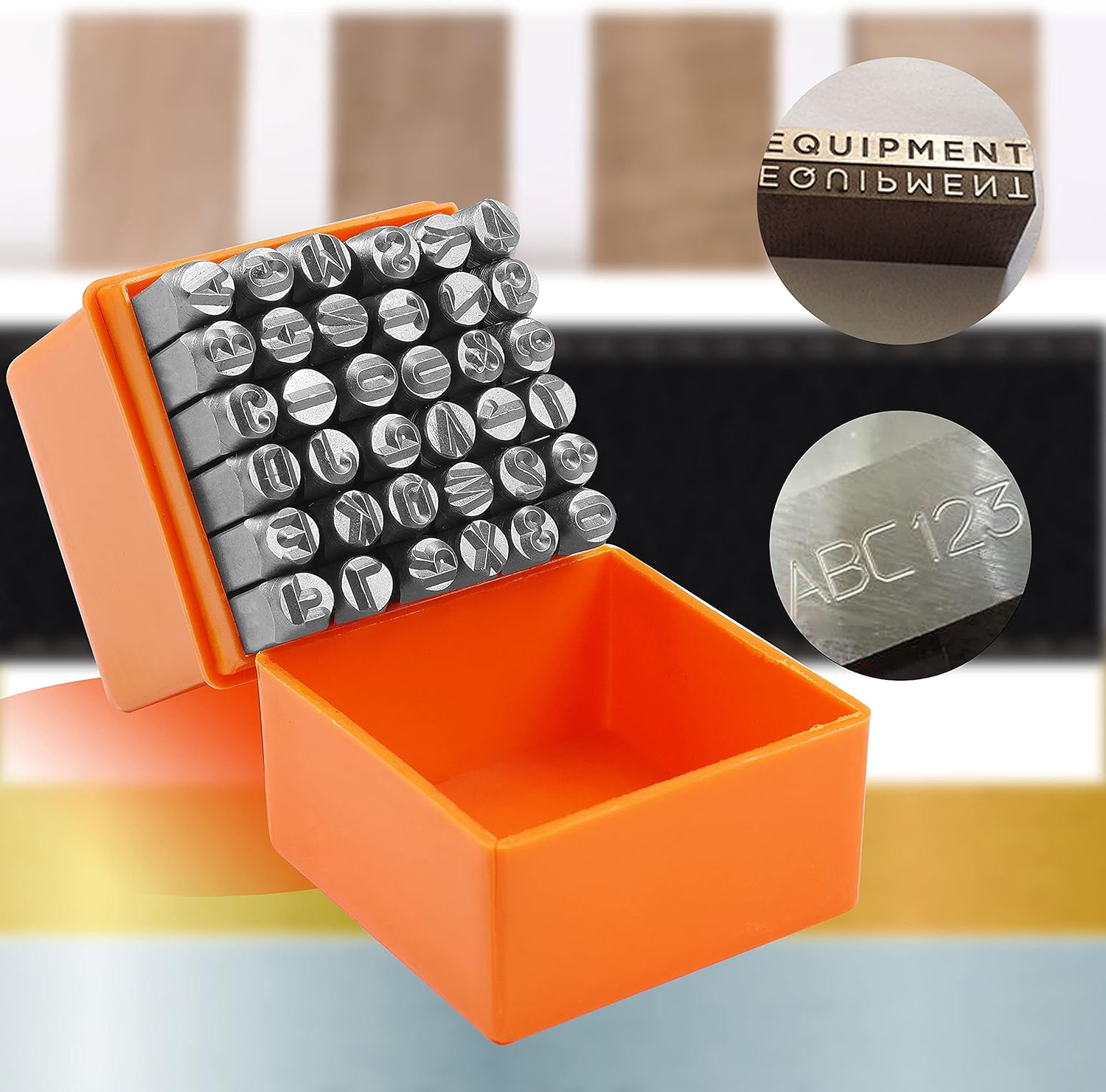 2-8mm 36-delige alfabet- en ci - Leather Tooling Kit recensie en prijs