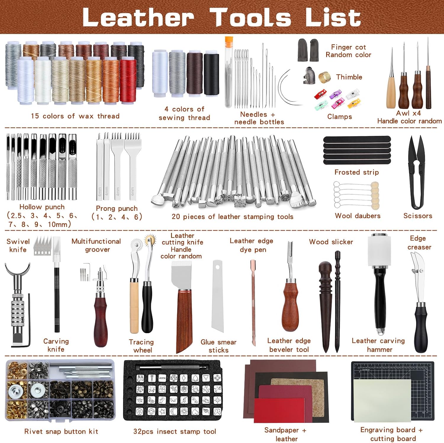 Lederbewerkingsset Lederen han - Leather Tooling Kit recensie en prijs