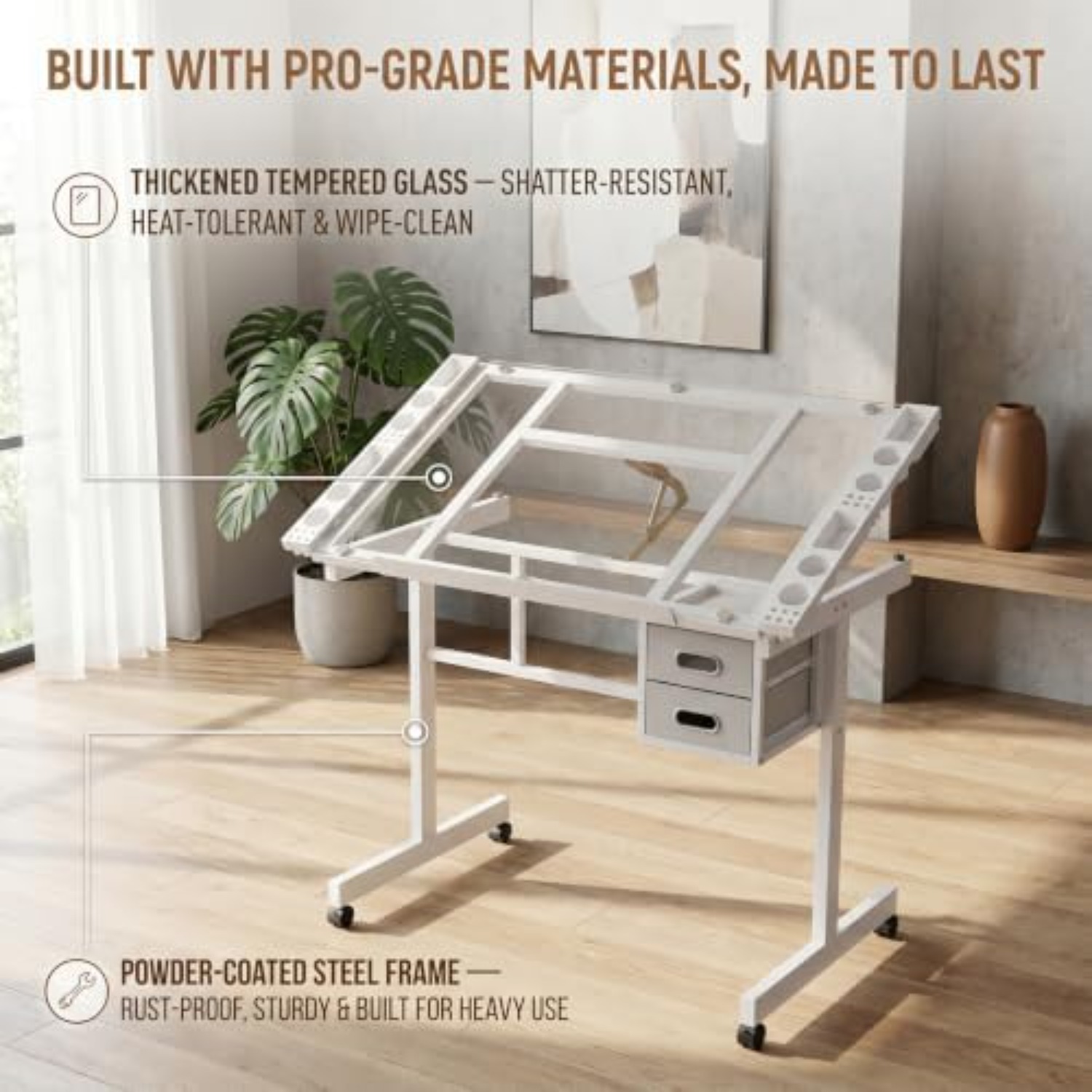 Verrijdbare tekentafel, schild - Art Craft And recensie en prijs