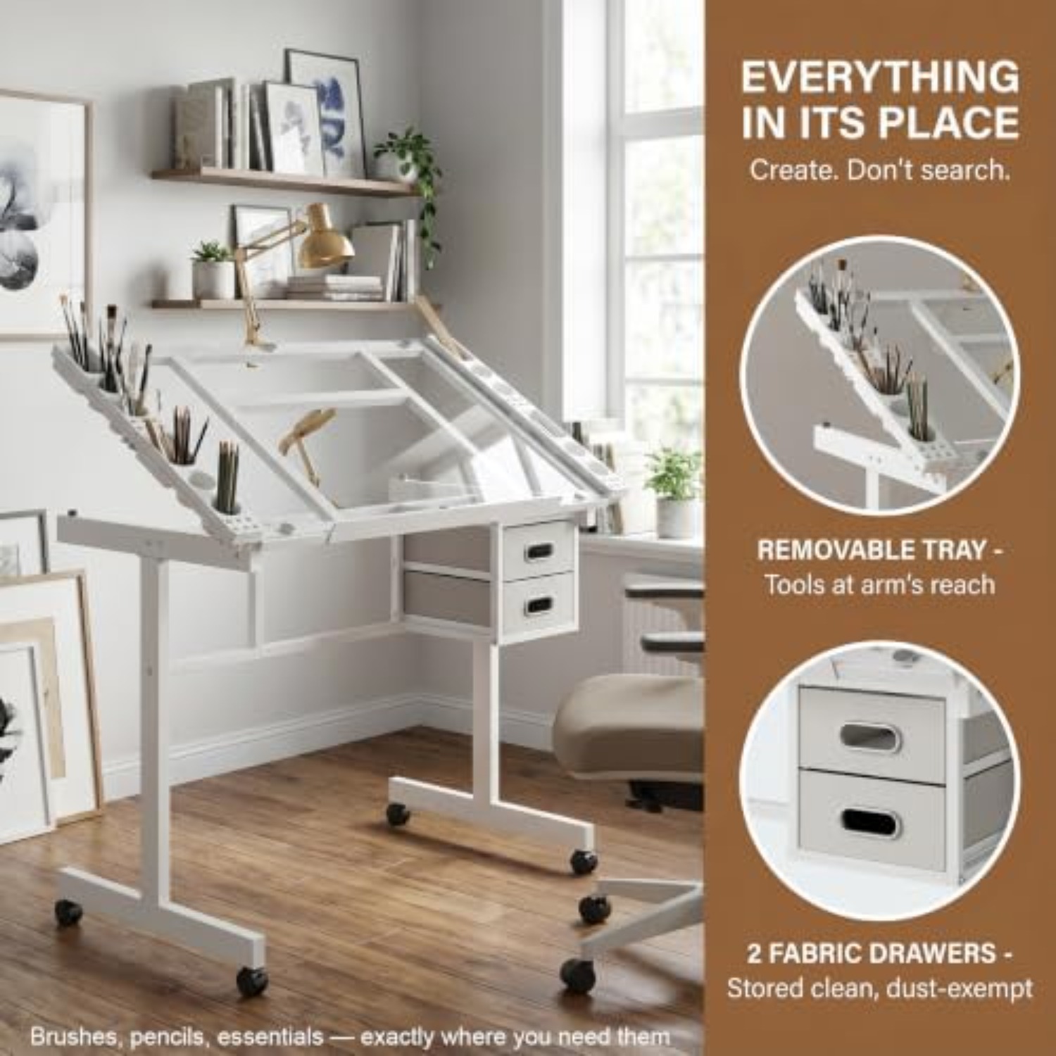 Verrijdbare tekentafel, schild - Art Craft And recensie en prijs