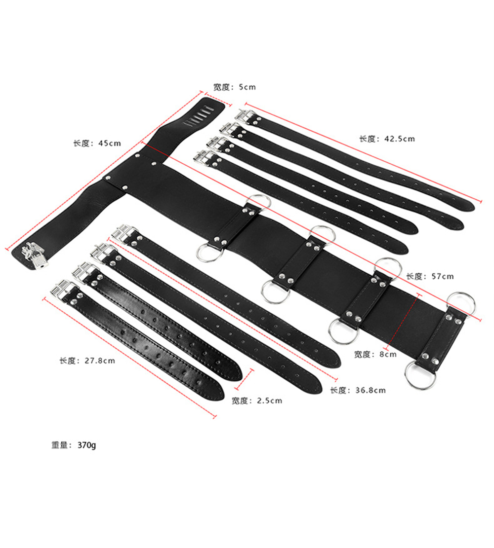 Bed Restraint Set Paar Sex Toy - Leather Tooling Kit recensie en prijs