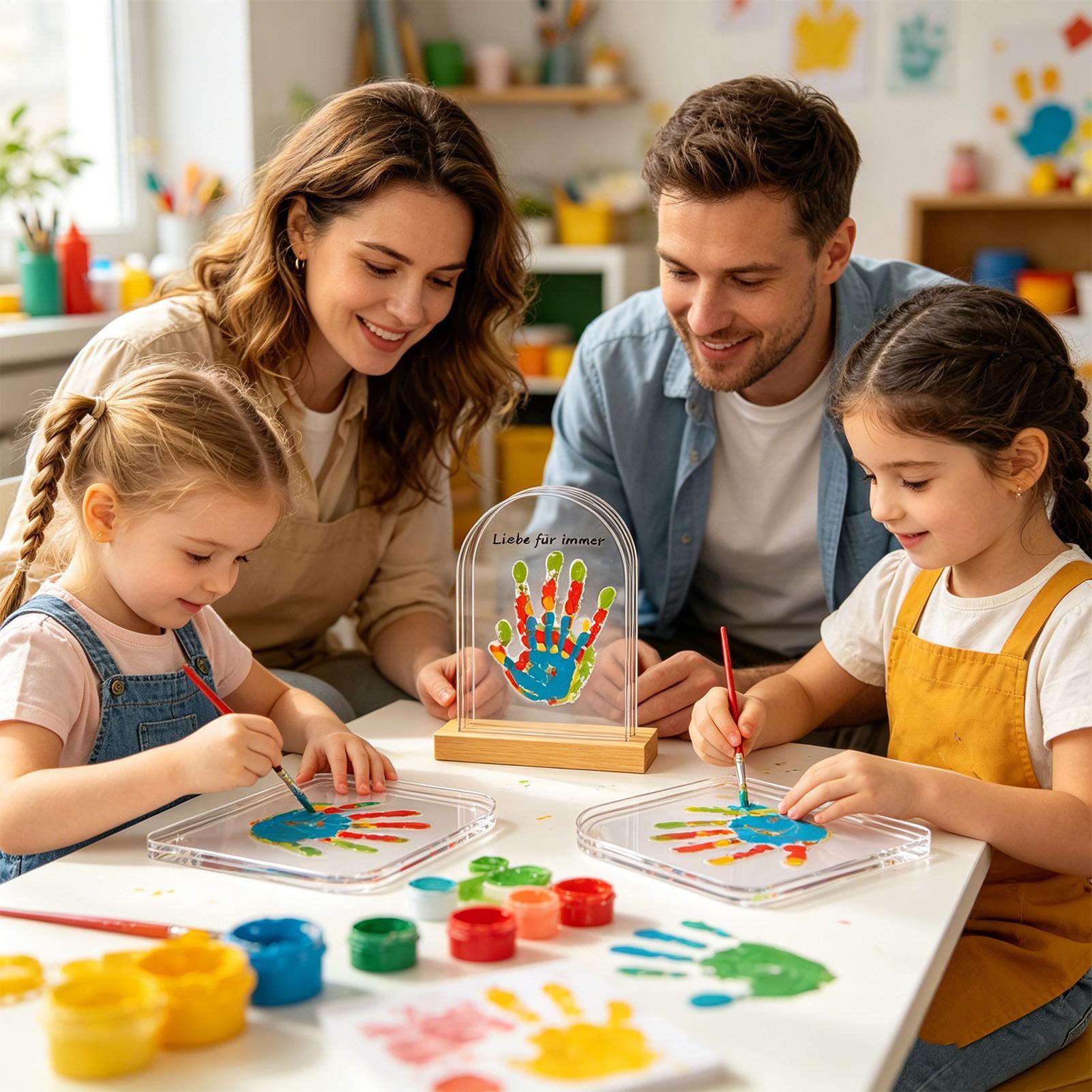 Familie Handafdrukset met Verl - Light Art And Craft recensie en prijs