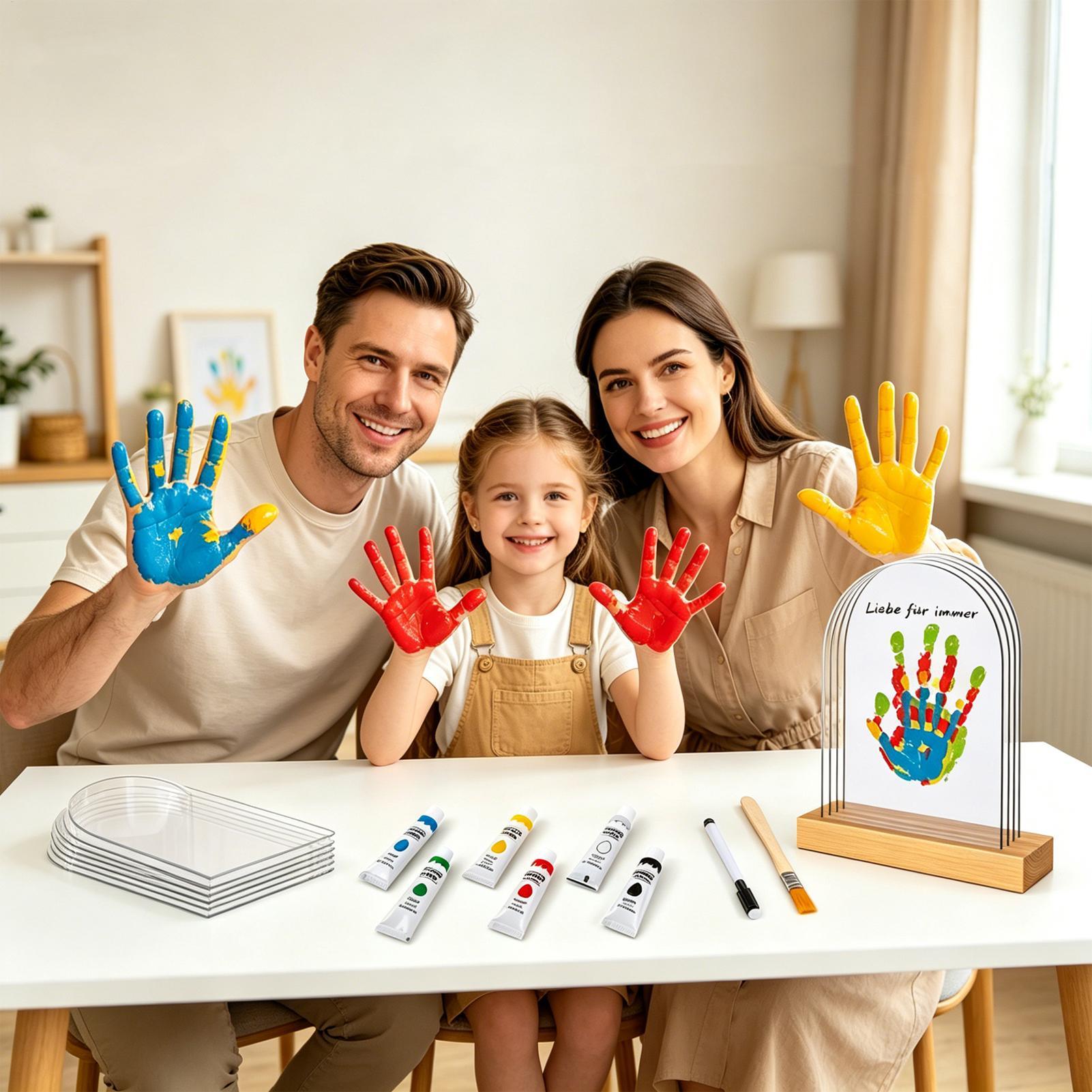 Familie Handafdrukset met Verl - Light Art And Craft recensie en prijs