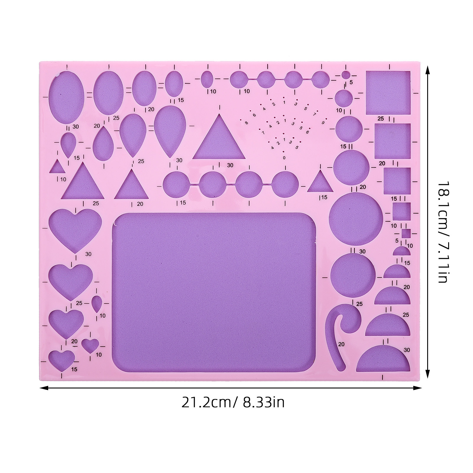 Papierquilling-sjabloonbord me - Art Quilling Craft recensie en prijs