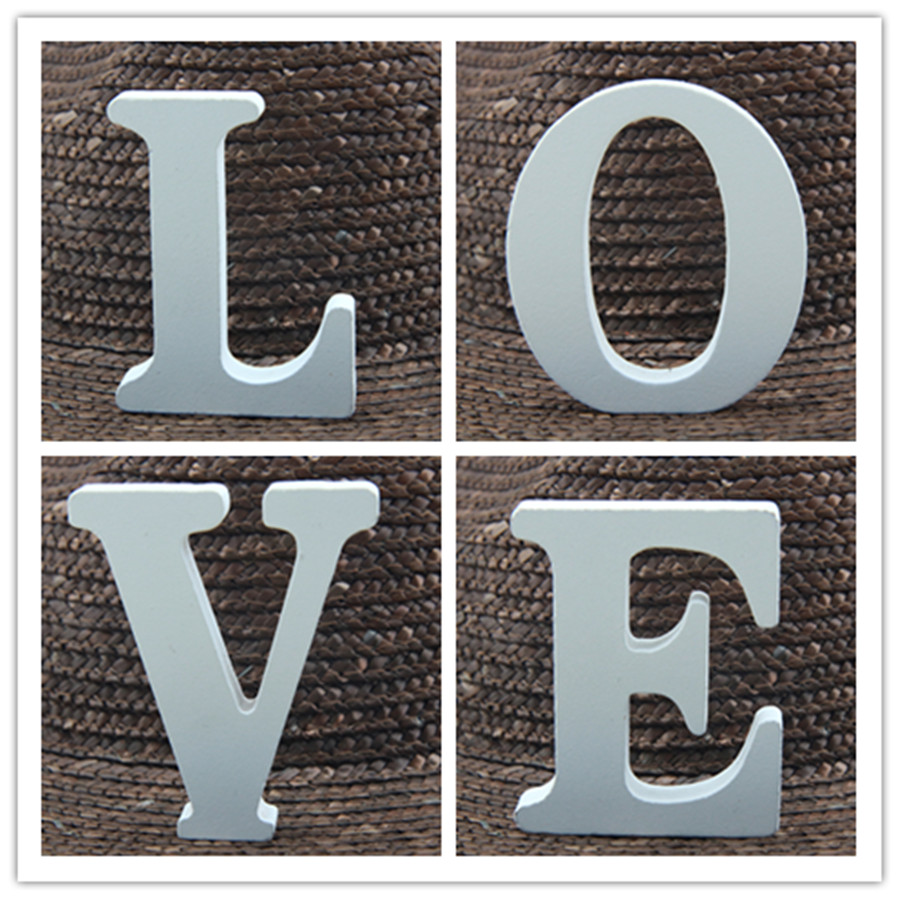 1Pc 8Cm Witte Houten Brief Eng - Art Craft Letter A recensie en prijs