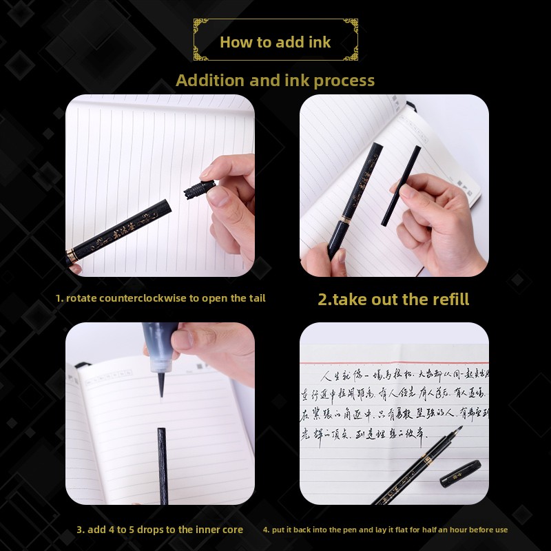 4 STKS/SET Kalligrafie Art Mar - Craft Art Set recensie en prijs