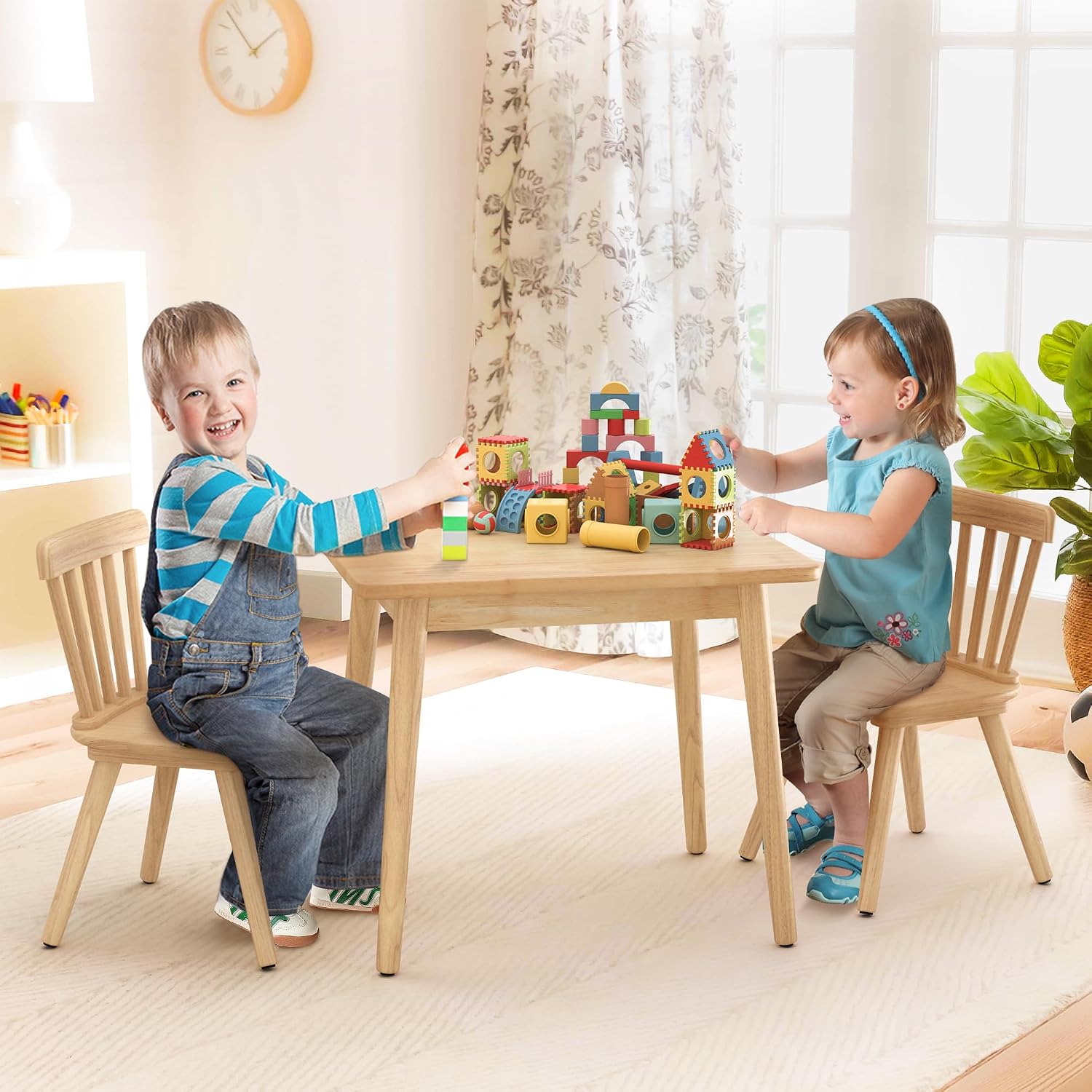 Kinderen Tafel & Stoel Set Rub - Art Craft Toddlers recensie en prijs
