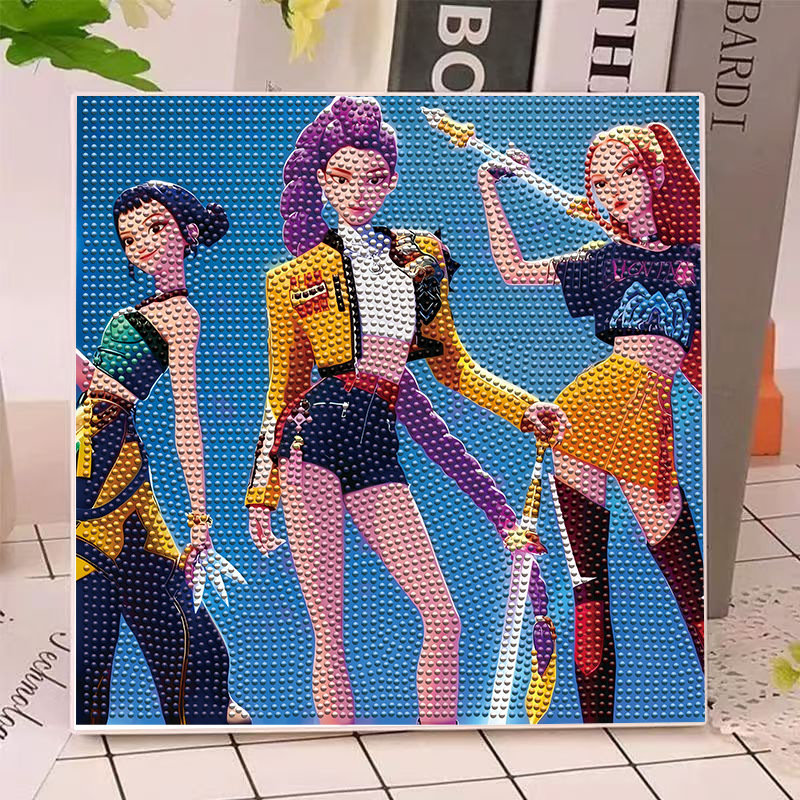 Anime Hunters Gilrs Lumi Mila  - Craft Art Set recensie en prijs