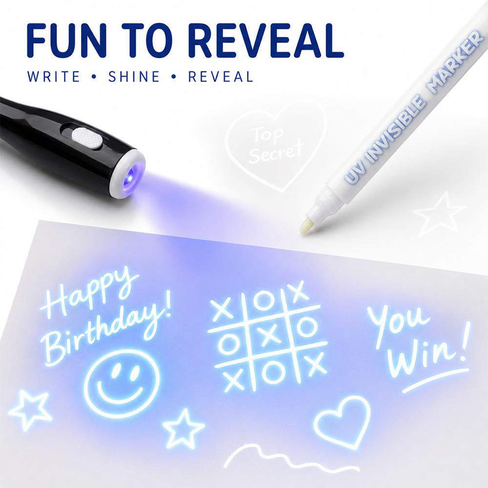12 Stuks UV Licht Onzichtbare  - Light Art And Craft recensie en prijs