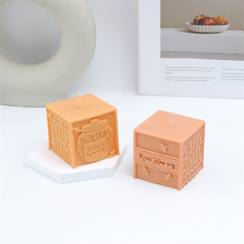 3D honingraatpilaar bijen sili - Art Craft Letter A recensie en prijs