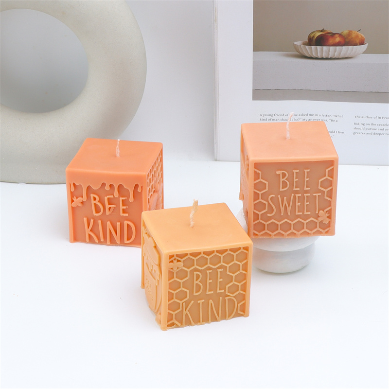 3D honingraatpilaar bijen sili - Art Craft Letter A recensie en prijs