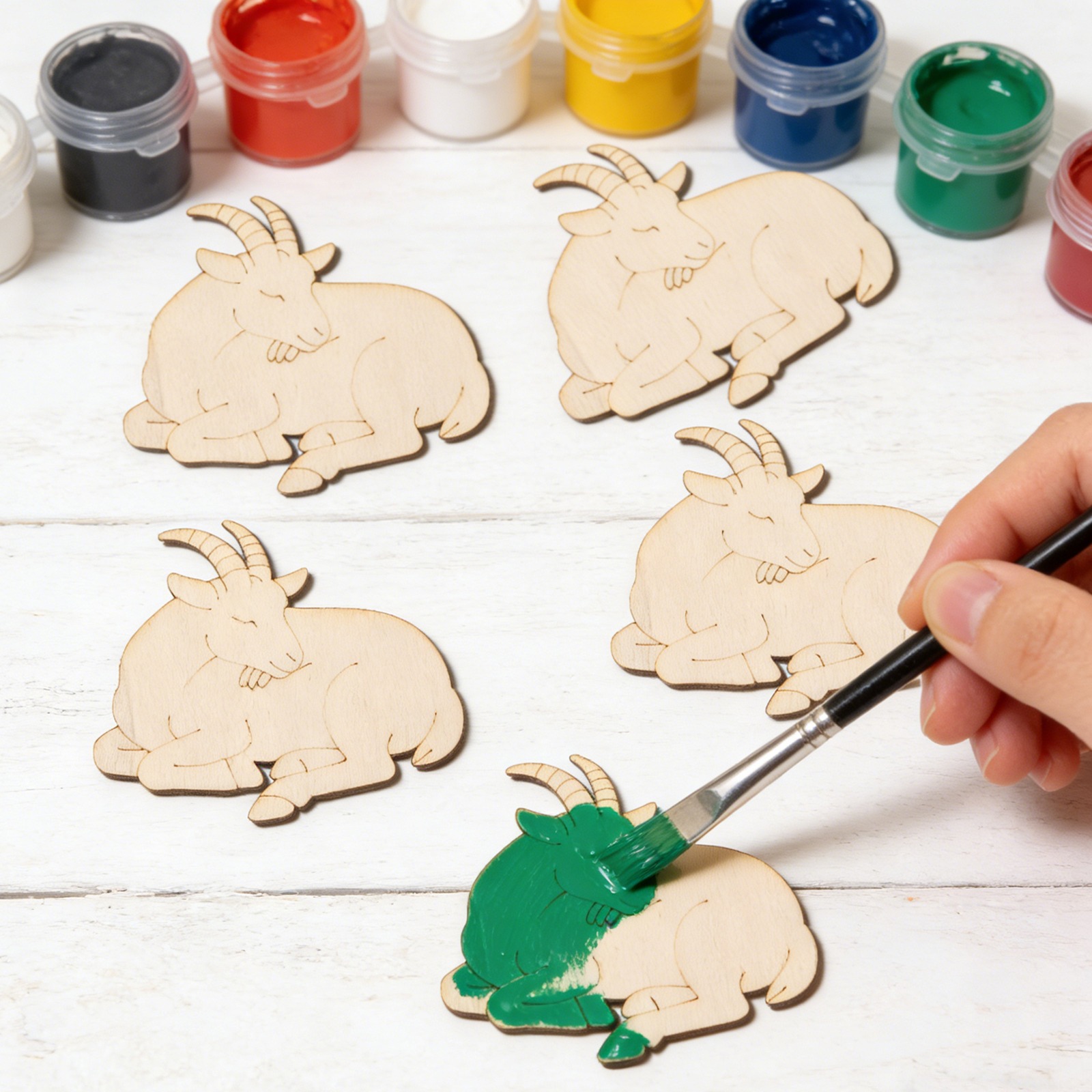 10 stks/set Onvoltooide Houten - Craft Art Set recensie en prijs
