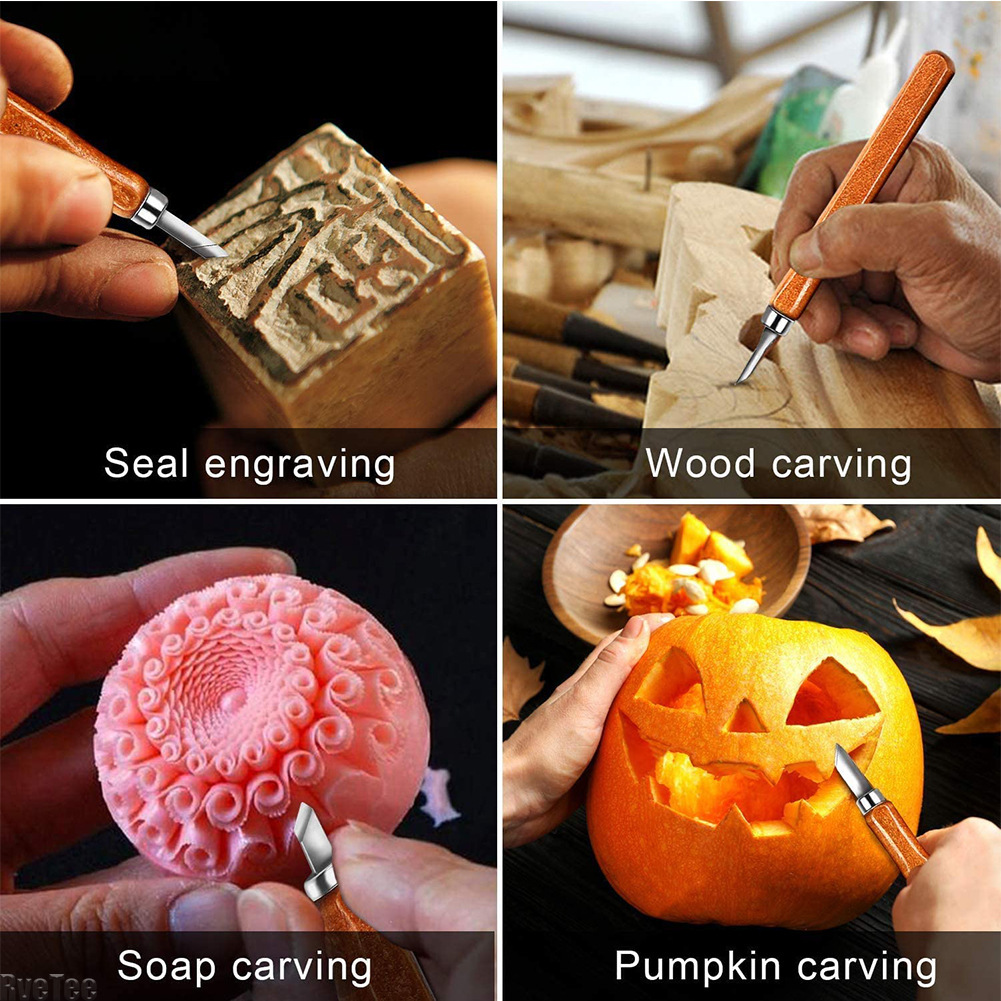 12-delige SK2 houtbewerkings-  - Craft Art Set recensie en prijs