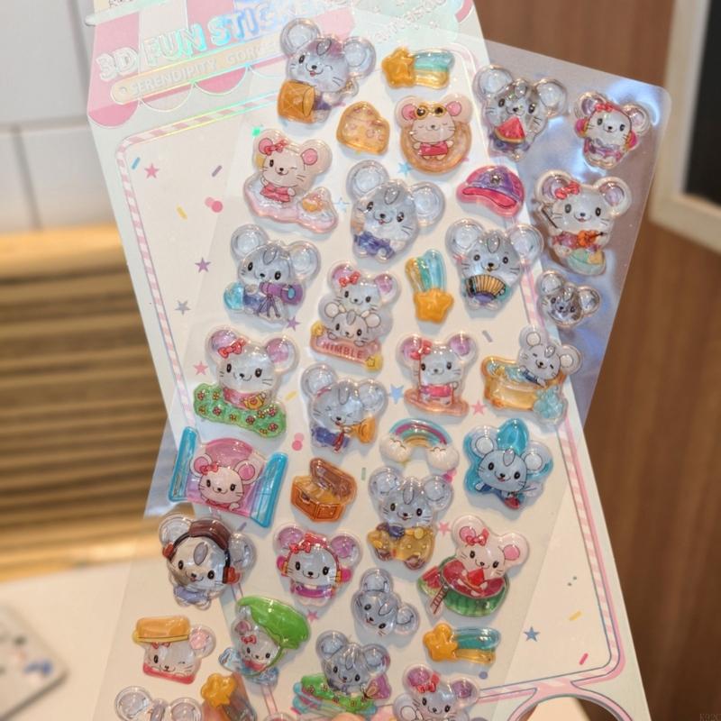 Reliëf Dierensticker Cartoon P - Art Craft Notebook recensie en prijs